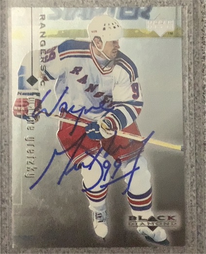 1998-99 Upper Deck Black Diamond #55 Wayne Gretzky — front