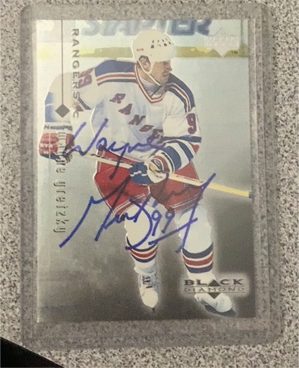 1998-99 Upper Deck Black Diamond #55 Wayne Gretzky — front