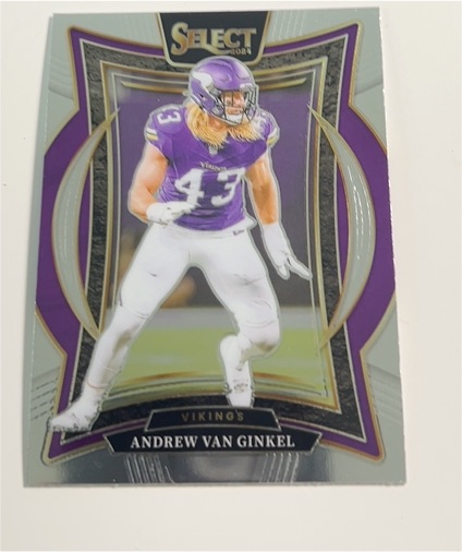2024 Panini Select Football #43 Andrew Van Ginkel — front