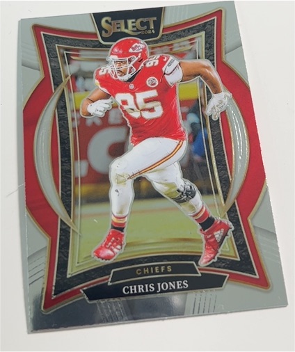 2024 Panini Select #19 Chris Jones — front