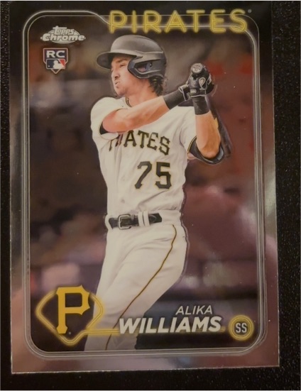 2024 Topps Chrome #34 Alika Williams — front