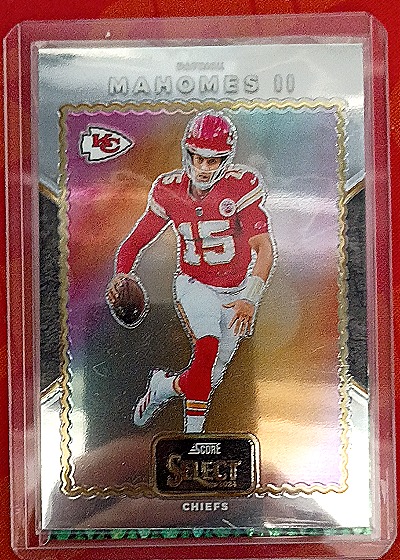 2024 Panini Select Score Select Throwback #6 Patrick Mahomes II — front