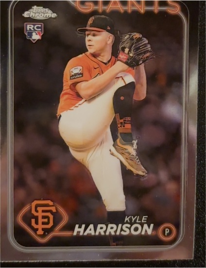 2024 Topps Chrome #191 Kyle Harrison — front