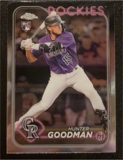 2024 Topps Chrome #99 Hunter Goodman — front