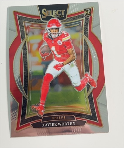 2024 Panini Select #32 Xavier Worthy — front