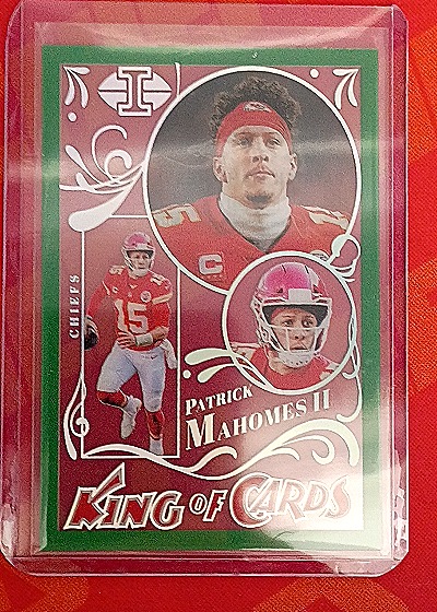 2022 Panini Illusions King of Cards #3 Patrick Mahomes II — front