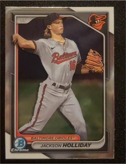 2024 Bowman Chrome Prospects #BCP-47 Jackson Holliday — front