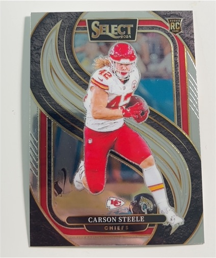 2024 Panini Select #142 Carson Steele — front
