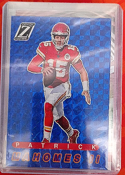 2023 Panini Zenith #18 Patrick Mahomes II 1994 Pacific Blue — front