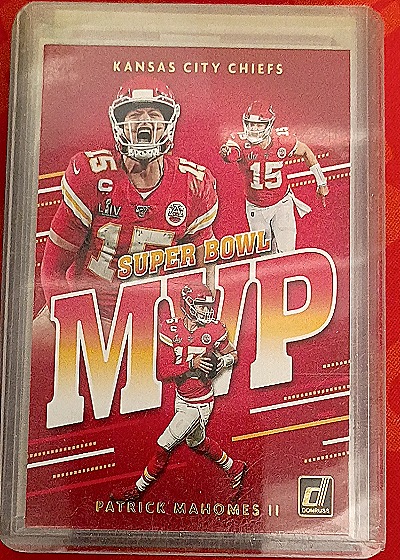 2020 Donruss Super Bowl MVP #MVP-PM Patrick Mahomes II — front