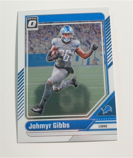 2024 Panini Donruss Optic #64 Jahmyr Gibbs — front