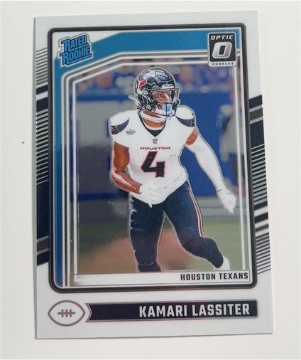 2024 Panini Donruss Optic Rated Rookie #261 Kamari Lassiter — front