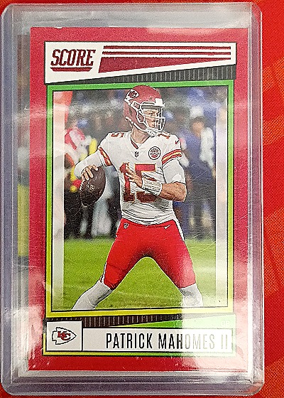2022 Panini Score #116 Patrick Mahomes II — front