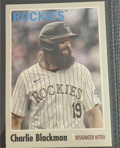 2024 Topps Archives #140 Charlie Blackmon — front