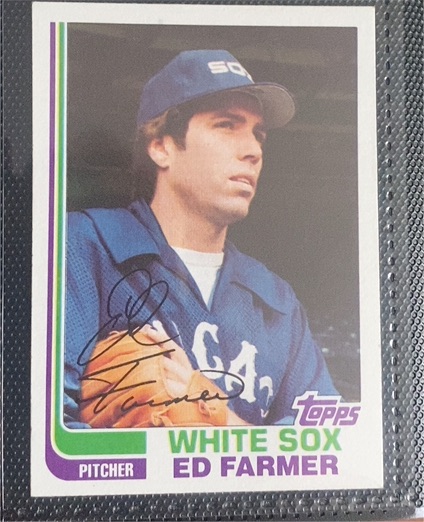 1982 Topps #328 Ed Farmer — front