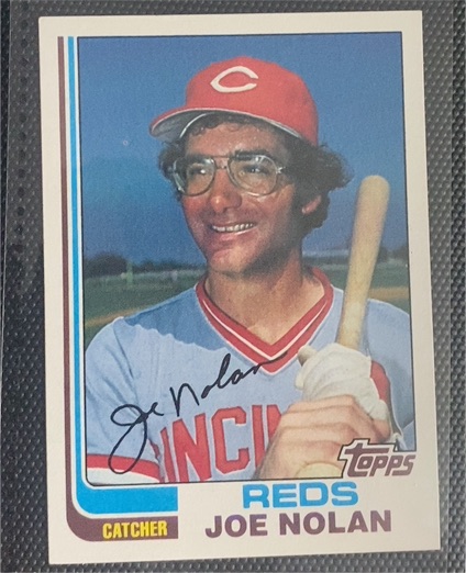 1982 Topps #327 Joe Nolan — front