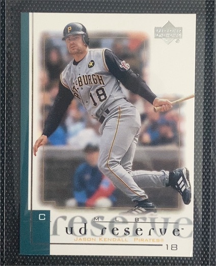 2001 Upper Deck Reserve #163 Jason Kendall — front