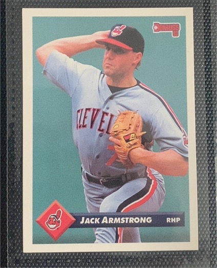 1993 Donruss #1 Jack Armstrong — front