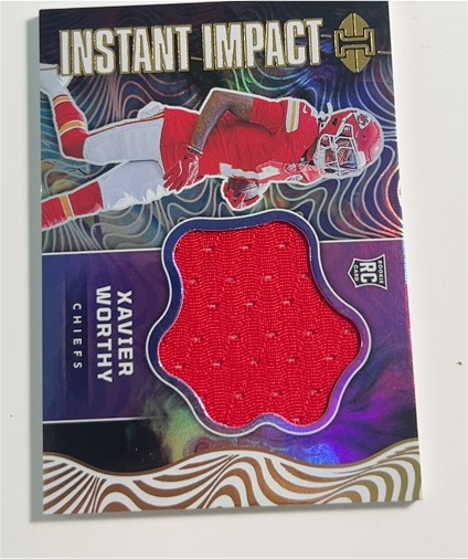 2024 Panini Illusions #II-XWY Xavier Worthy Instant Impact — front