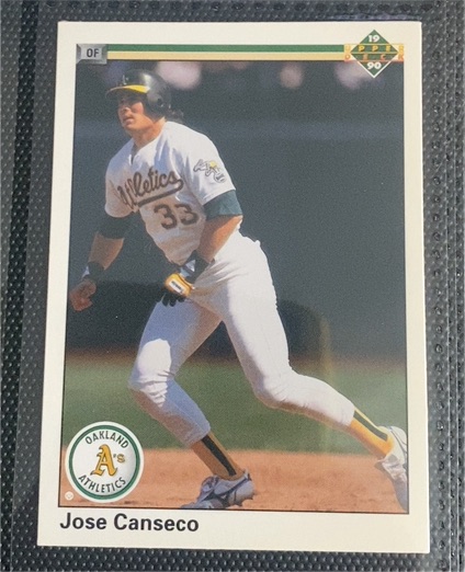 1990 Upper Deck #66 Jose Canseco — front