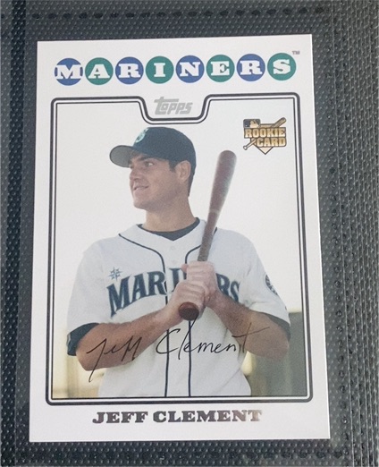 2008 Topps #286 Jeff Clement — front