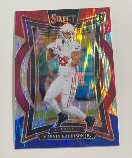 2024 Panini Select #28 Marvin Harrison Jr. — front