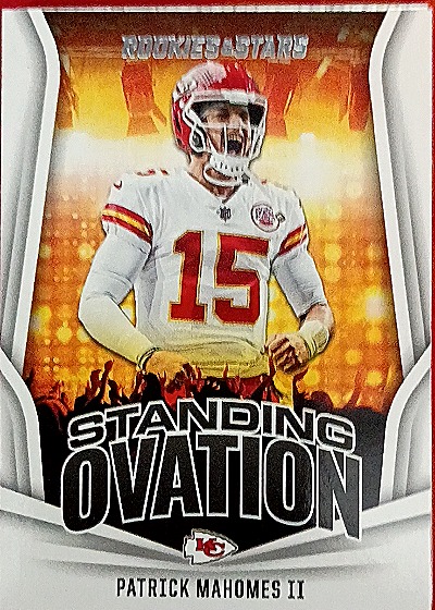 2023 Panini Rookies & Stars #SO-18 Patrick Mahomes II Standing Ovation — front
