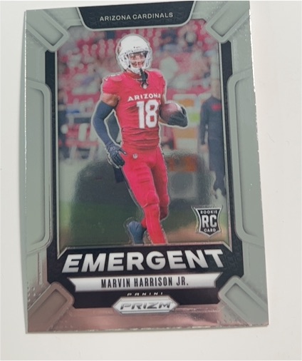2024 Panini Prizm #5 Marvin Harrison Jr. Emergent — front
