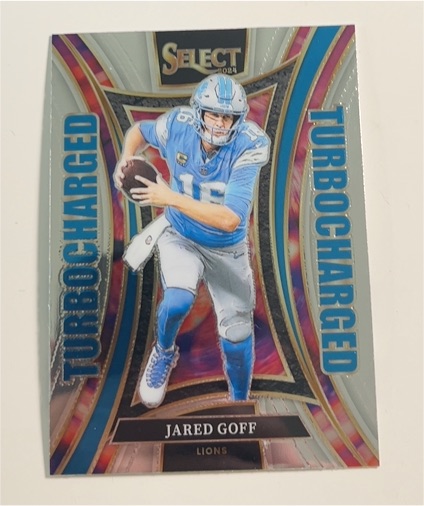 2024 Panini Select #4 Jared Goff Turbocharged — front