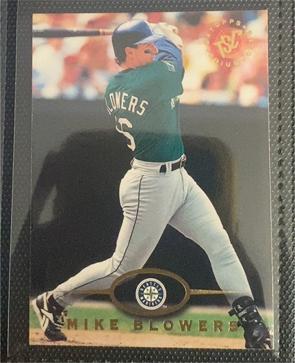 1995 Topps Stadium Club #494 Mike Blowers — front