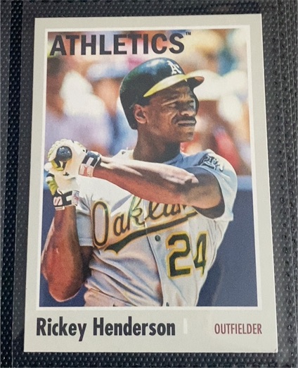 2024 Topps Archives #113 Rickey Henderson — front