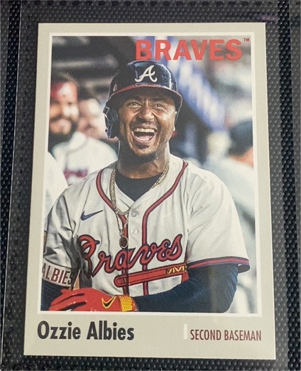 2024 Topps Archives #143 Ozzie Albies Atlanta Braves — front