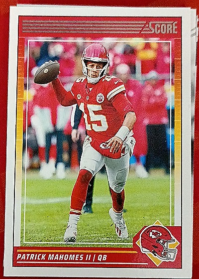 2024 Score #137 Patrick Mahomes II — front