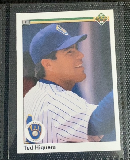 1990 Upper Deck #627 Ted Higuera — front