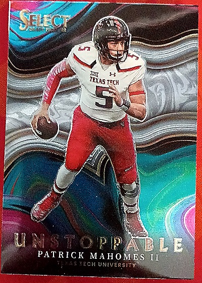2022 Panini Select Draft Picks #US-PM Patrick Mahomes II Unstoppable — front