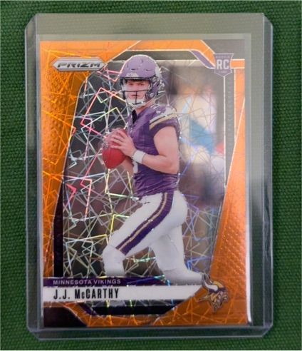 2024 Panini Prizm #400 J.J. McCarthy — front