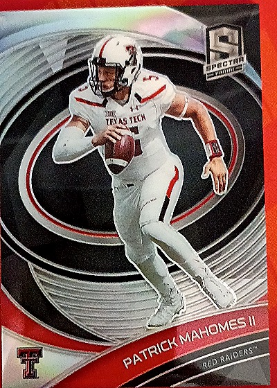 2021 Panini Spectra Patrick Mahomes II — front