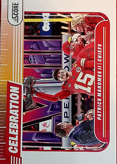 2024 Score #C-PMS Patrick Mahomes II Celebration — front