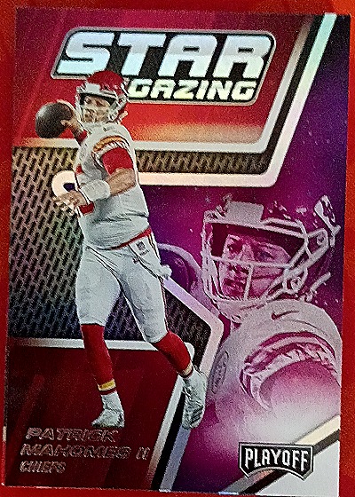 2019 Panini Playoff Star Gazing #1 Patrick Mahomes II — front