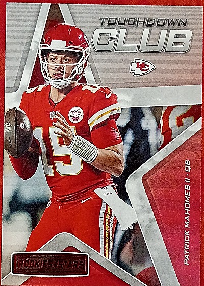 2019 Panini Rookies & Stars Touchdown Club #TC-PM Patrick Mahomes II — front