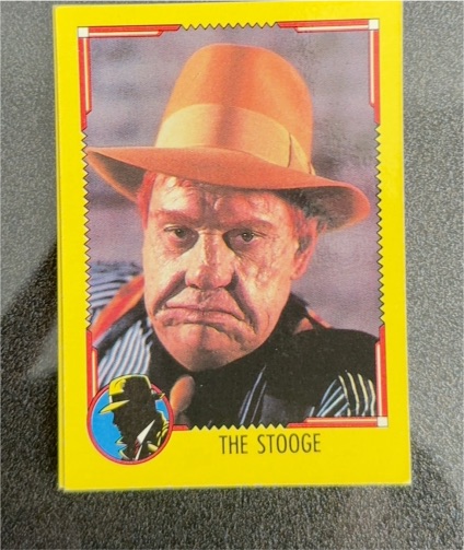 1990 Topps Dick Tracy #16 The Stooge — front