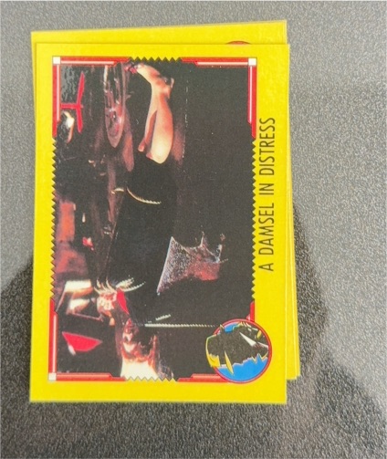1990 Topps Dick Tracy #20 Crashing the Poker Party — front