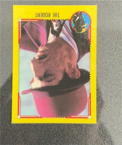 1990 Topps Dick Tracy #14 The Rodent — front
