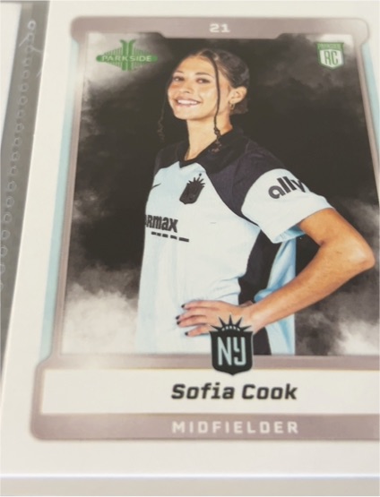 2025 Parkside NWSL Vol. 1 #102 Sofia Cook — front