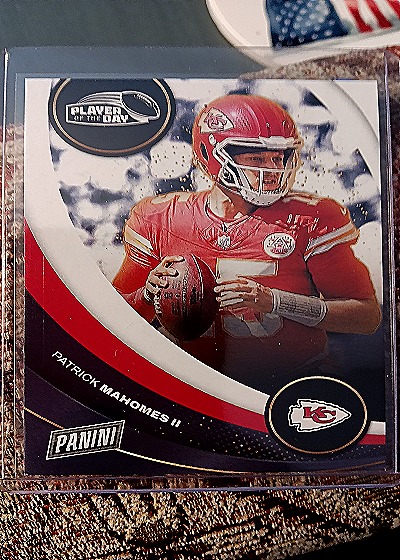 2024 Panini Player of the Day #2 Patrick Mahomes II — front