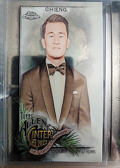 2022 Topps Allen & Ginter Chrome #223 Ronny Chieng — front