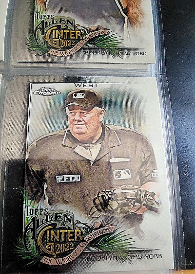 2022 Topps Allen & Ginter Chrome Mini #225 Joe West — front