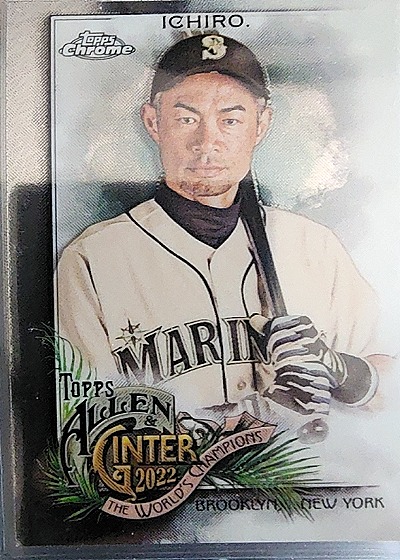 2022 Topps Allen & Ginter Chrome #66 Ichiro Suzuki — front