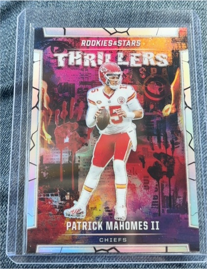 2024 Panini Rookies & Stars Thrillers #T-PMS Patrick Mahomes II — front