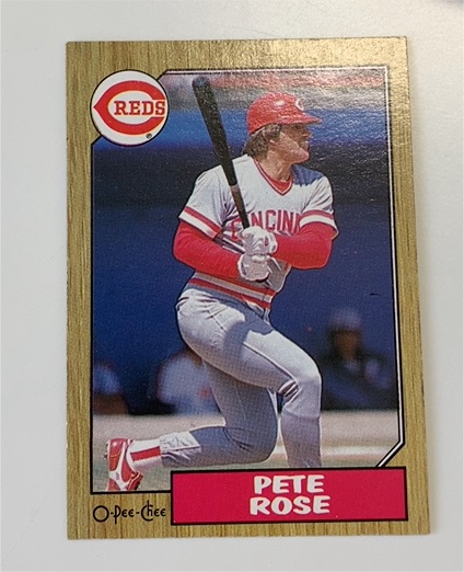 1987 O-Pee-Chee #200 Pete Rose — front